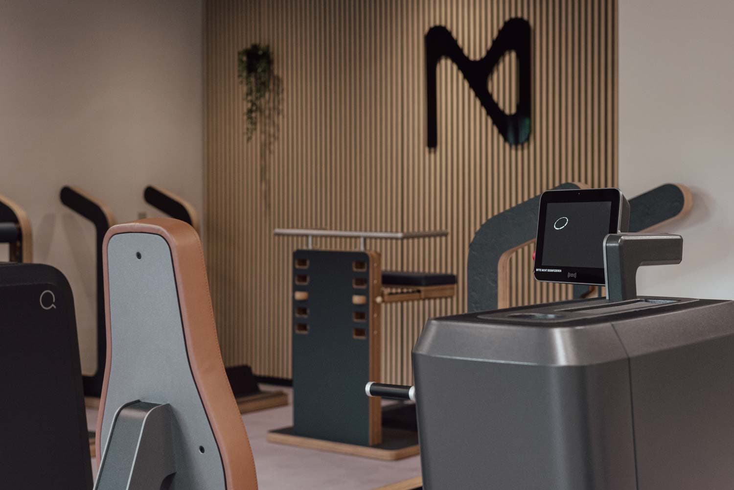 Digitale Milon Geräte mit Touchscreen-Steuerung